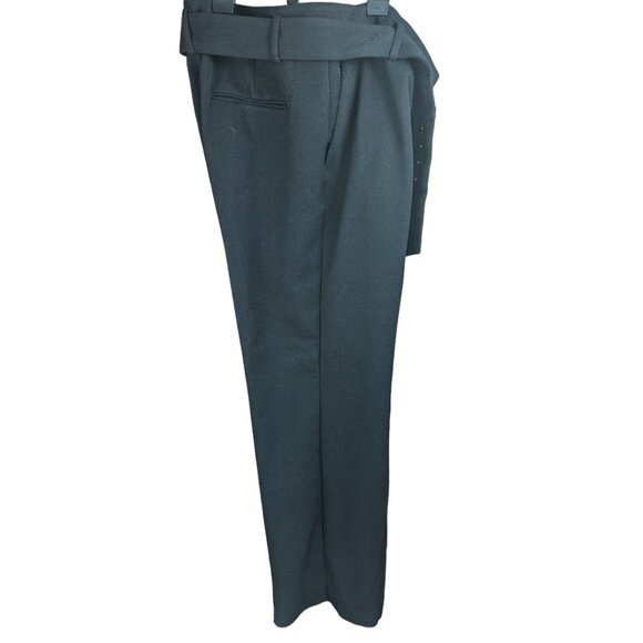 Ann Taylor Pants - Ann Taylor Pants w Belt Skinny Corduroy Black High Rise High Waist Sz 14